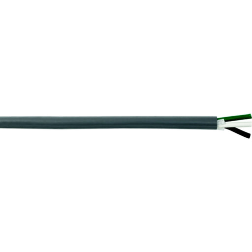 Cobra Wire B6G16T30100FT Tinned Copper Round Triplex Wire, 16/3, 100', Gray