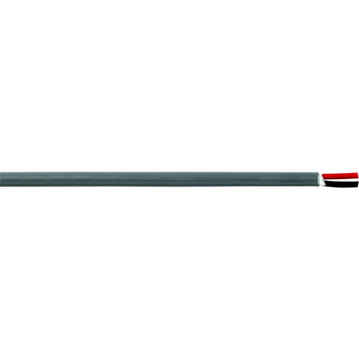 Cobra Wire B6G16T21100FT Tinned Copper Round Duplex Wire, 16/2, 100', Gray