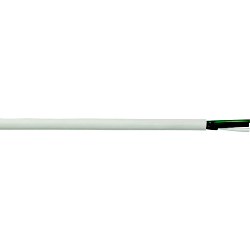 Cobra Wire B6W14T30100FT Tinned Copper Round Triplex Wire, 14/3, 100', White