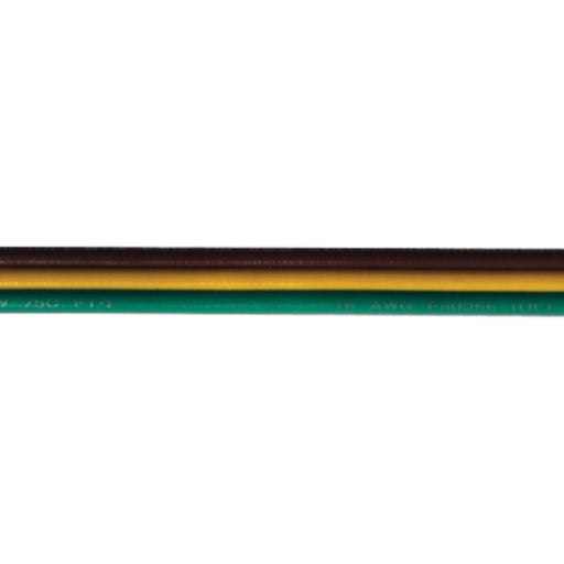 Cobra Wire B8018T21100FT Tinned Copper Bonded Ribbon Cable, 18 Gauge, 2-wire, 100', Black/Red