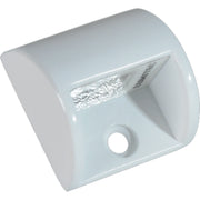 Lumitec 101047 Andros Indirect/180 Degree Courtesy Light, White Case, Blue LEDS
