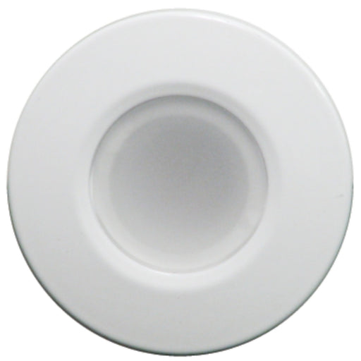 Lumitec Orbit Flush Mount Down Light, White Bezel, White Dimming/Blue/Red Light