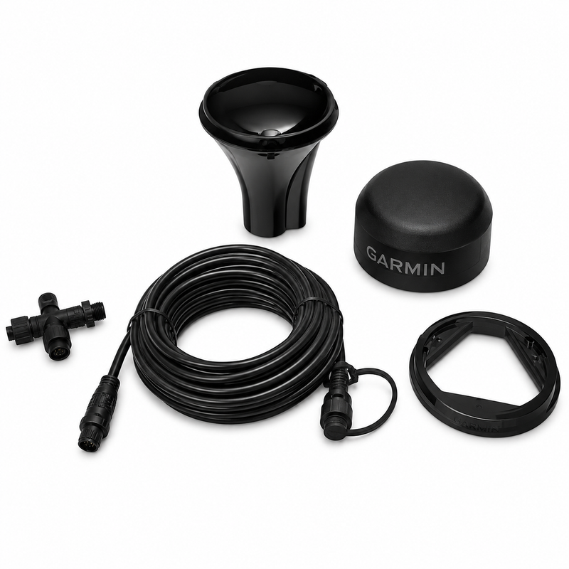 Garmin GPS 24xd GPS Antenna and Heading Sensor — Black