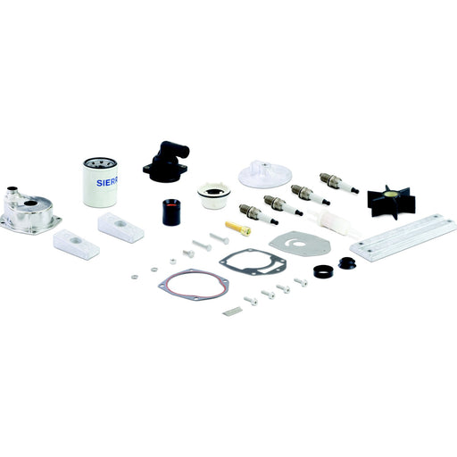 Sierra 9244 Outboard Maintenance Kit - Mercury 75, 90, and 115 HP, 3-cylinder, 4-stroke O/B's, Fits with S/N's 2B094996 and up