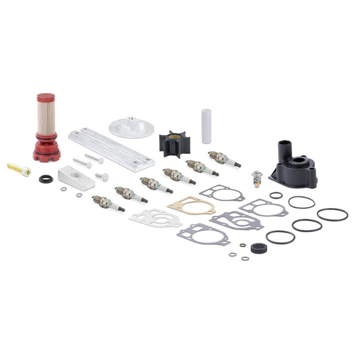 Sierra 9252 Outboard Maintenance Kit Mercury - Mercury V6, Optimax, 2.5L, 2-Stroke O/B's, Fits with S/N's 1B227000 and up (non-pro models)