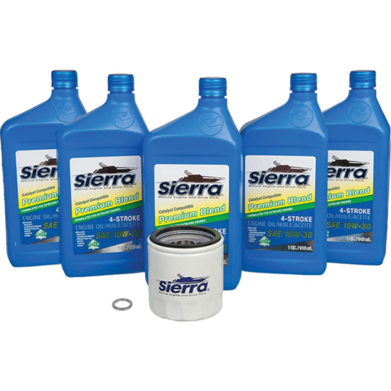 Sierra 9391 Yamaha 4 Stroke Oil Change Kit, Replaces Yamaha LUB-MRNMD-KT-10