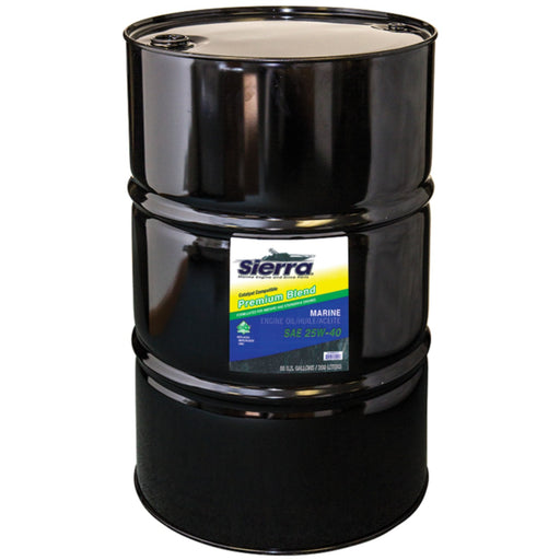 Sierra 9400CAT7 4-Cycle Stern Drive Engine Oil, 25W40 FCW, 55 Gal Drum