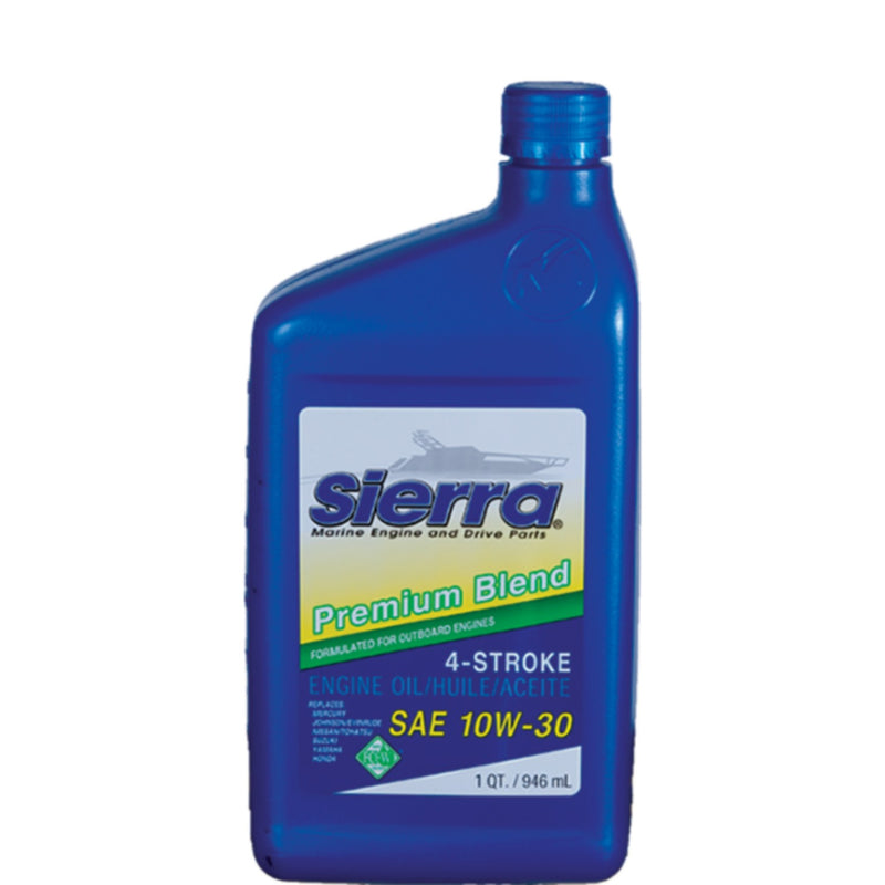 Sierra 94202 10W30 FCW 4Stroke Outboard Oil, Qt