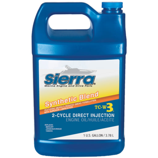 Sierra 95303 Synthetic Blend TC-W3 Direct Injection 2-Cycle Engine Oil, Gal.