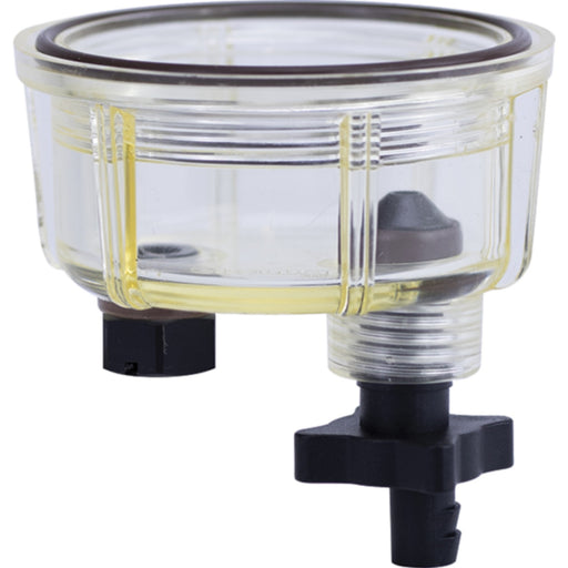 Sierra 99202 Replacement Bowl, Racor Style, Clear Bowl