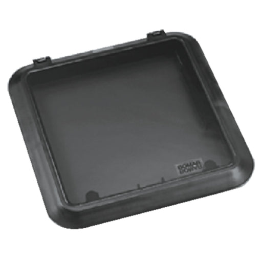 Hatch Package With Trim Ring & Screen, Black w/Smoked Acrylic Lens
