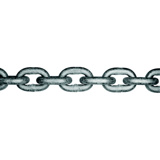 Grade 30 Proof Coil Hot Dip Galvanized Chain, 3/8" x 200' Drum