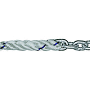Titan Chain CAR3S58150H5150 Three Strand Anchor Rode, 5/8" x 150' Line, 5/16" x 50' Chain