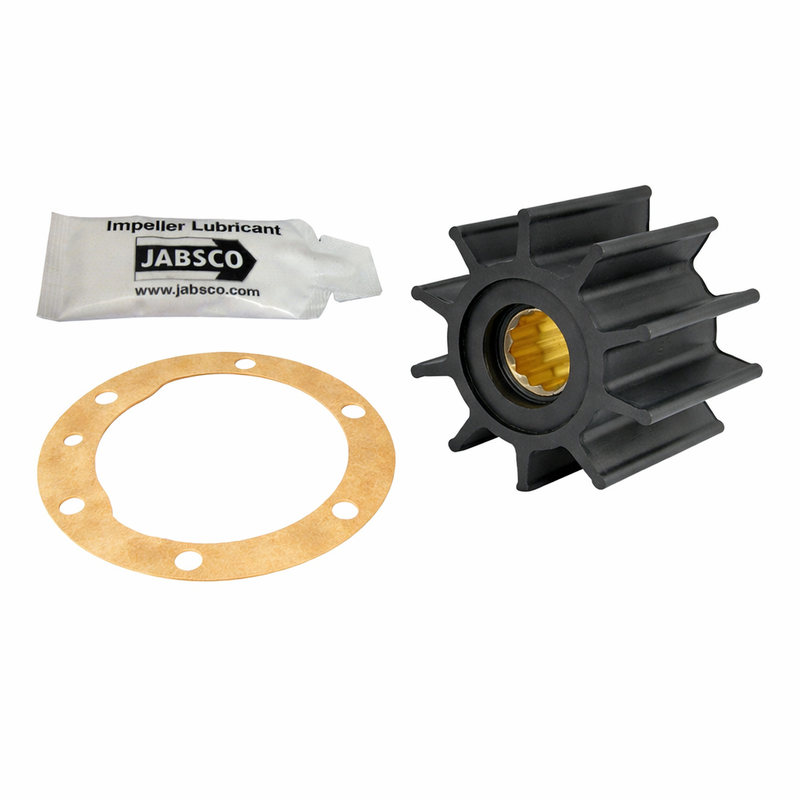 Jabsco Neoprene Impeller Kit 18777-0001-P – Flexible Raw Water Pump Service Kit
