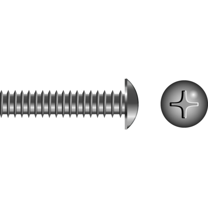Phillips Machine Screw - Truss Head 1/4-20 x 3/4"