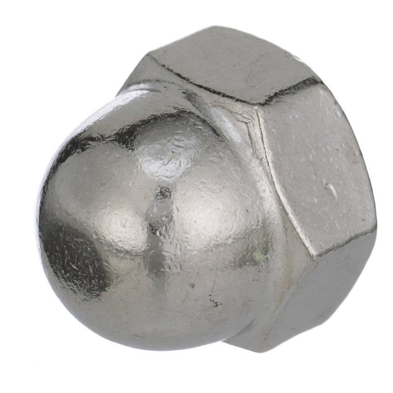 Seachoice 18-8 Stainless Steel Acorn Cap Nuts, 3/8-16 Size, Pack of 50