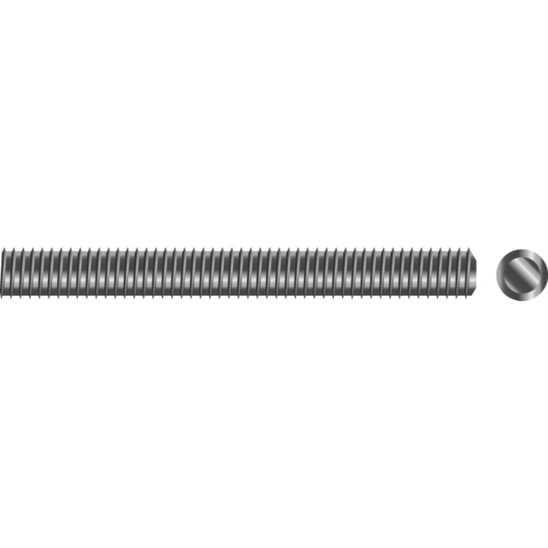 Seachoice 00669 1/4"-20 x 3' Threaded Rod - Stainless