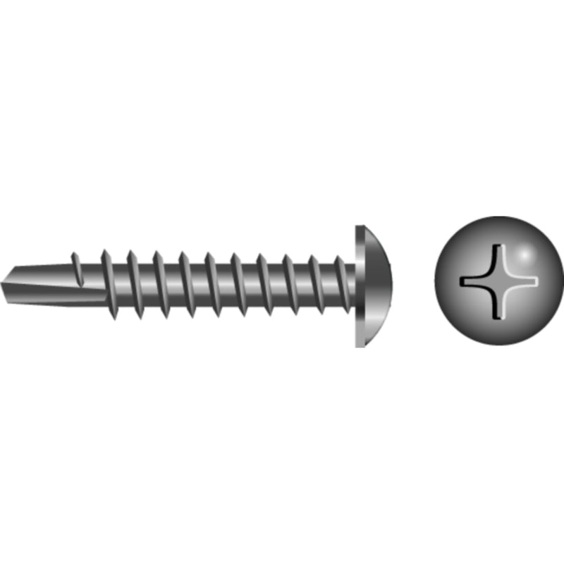 Phillips Self Drilling Screw - Pan Head #10 x 1-1/4"