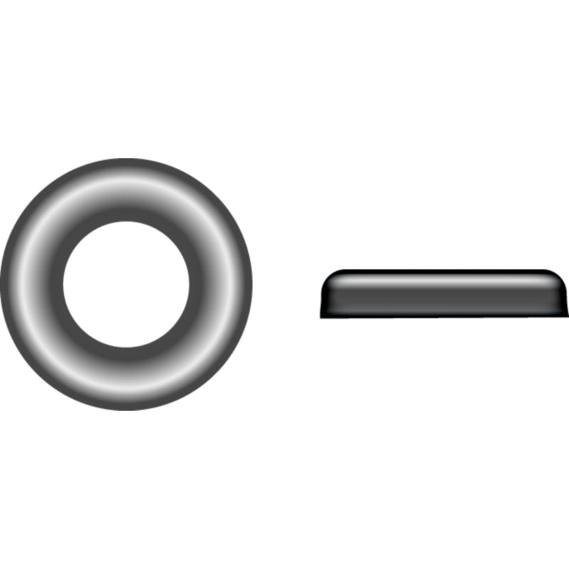 Stainless Countersunk Finishing Washer, #1/4
