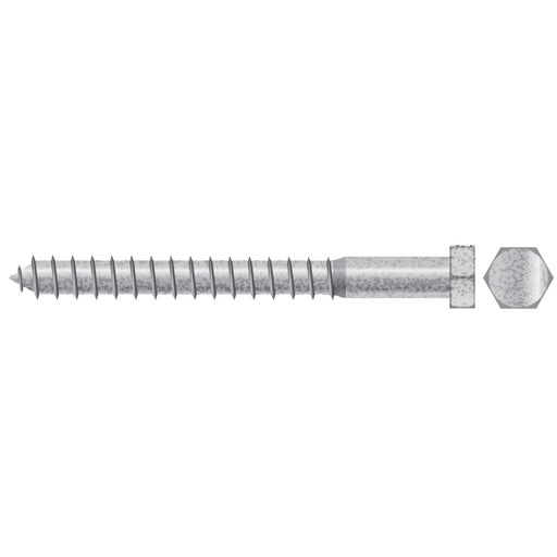 Lag Screw, 3/8 x 5"