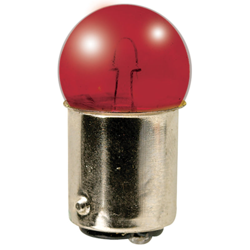 Red Bulb DC Bayonet Base 12V - 10W