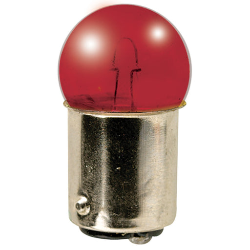 Red Bulb DC Bayonet Base 12V - 10W