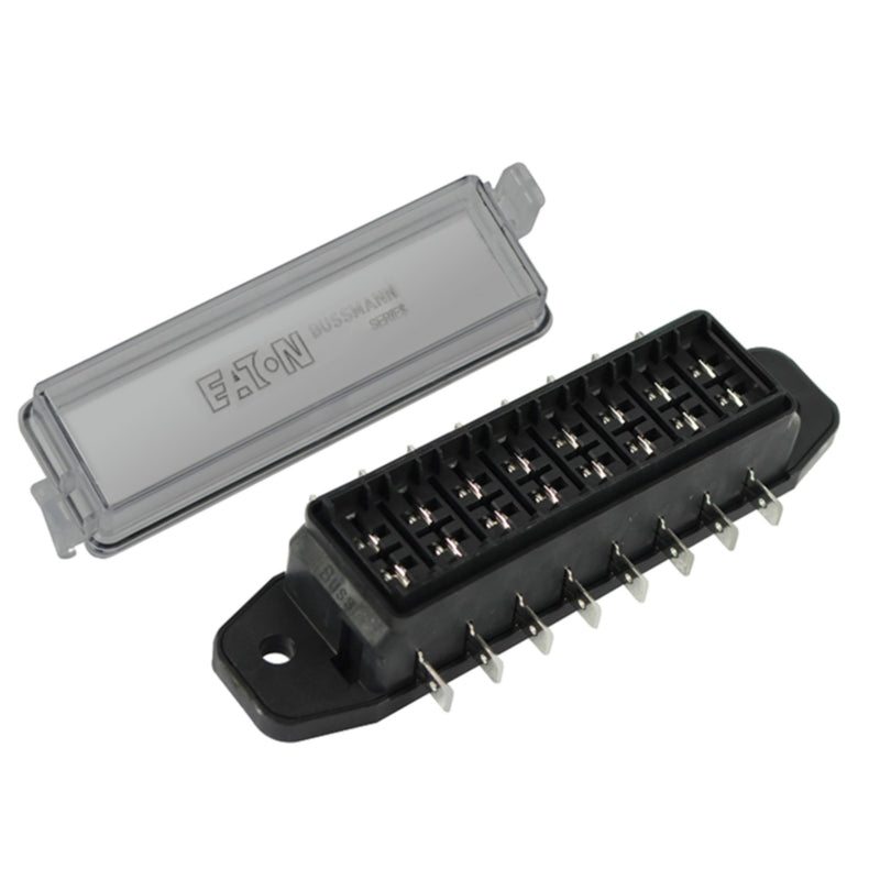 Seachoice 11277 Splash Proof ATC Fuse Block, 8 Terminal