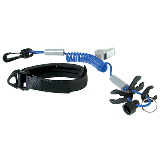 Seachoice 11724 Ultimate Lanyard, Blue/Silver