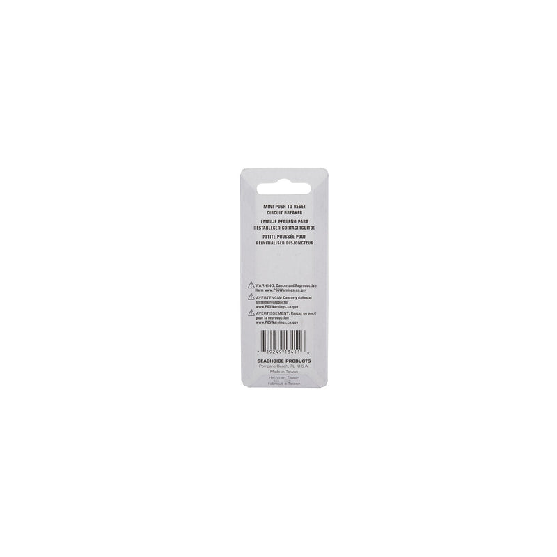 Seachoice Mini Push to Reset Circuit Breaker, 20 AMP