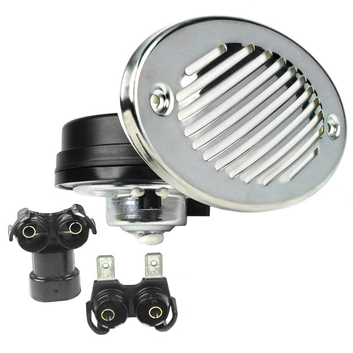 Seachoice 14571 Hidden Boat Horn, ABYC and NMMA Standard, Stainless Steel Cover