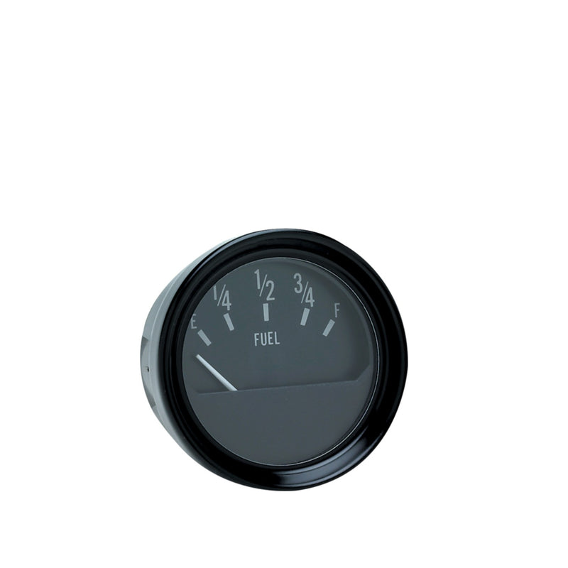 Seachoice 15441 Fuel Gauge, Black Bezel