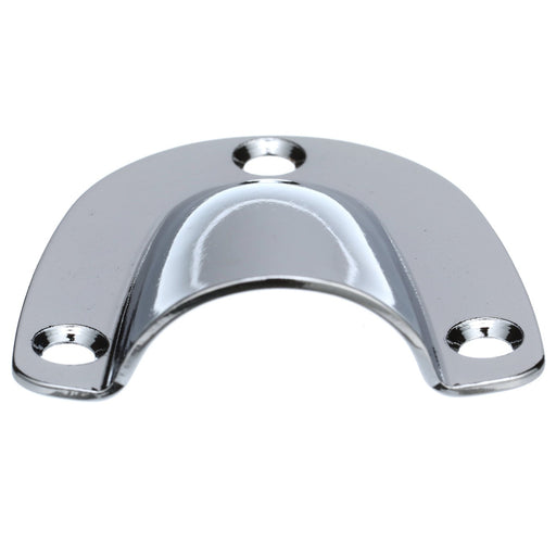 Seachoice Clam Shell Vent, 2 In. X 2-3/32 In., Chrome-Plated Brass