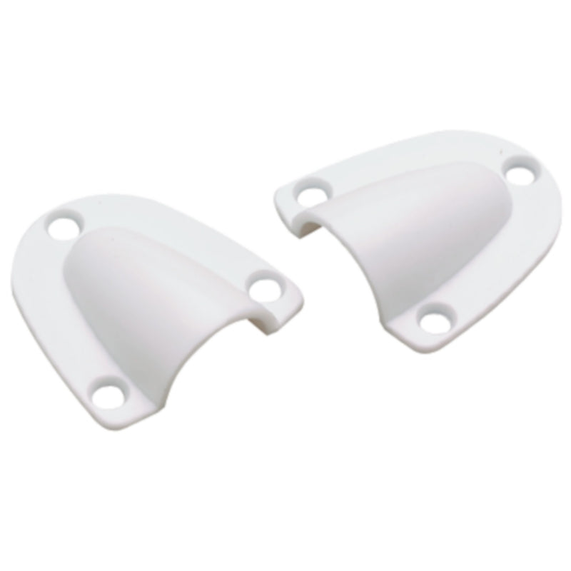 Seachoice Molded Plastic Clam Shell (2 Per Pack)