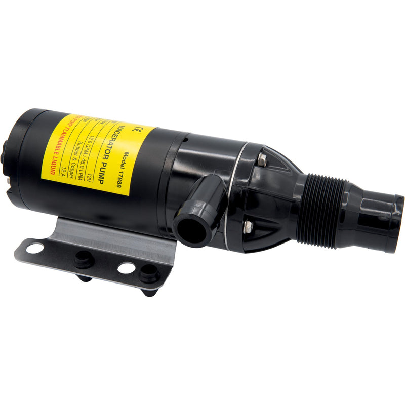 Seachoice 17888 Macerator Pump, 12 GPM, 12V, 12A