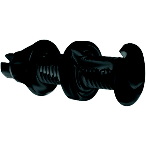Seachoice 17901 Cable Thru Hull Fitting - Black - 1/4" Slot, 1-1/4" Flange