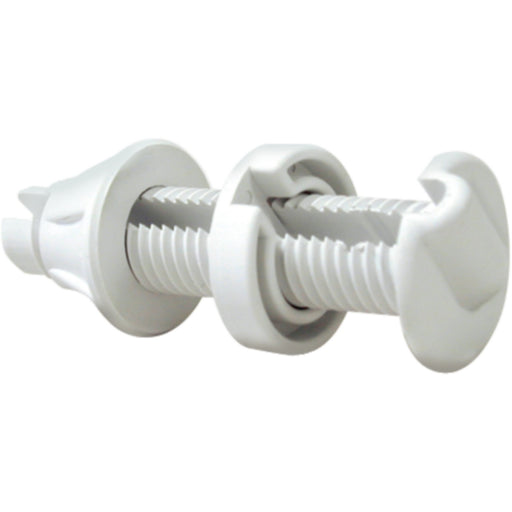 Seachoice 17991 Cable Thru Hull Fitting - White - 9/32" Slot, 1-1/2" Flange