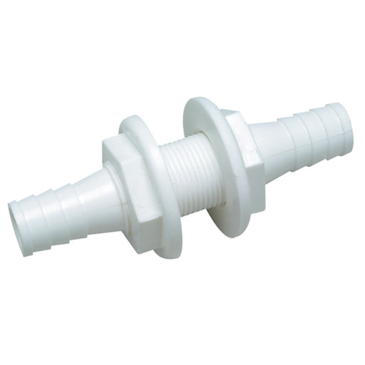 Seachoice Double-Ended 3/4" x 3/4" Thru Hull Connector For Hose