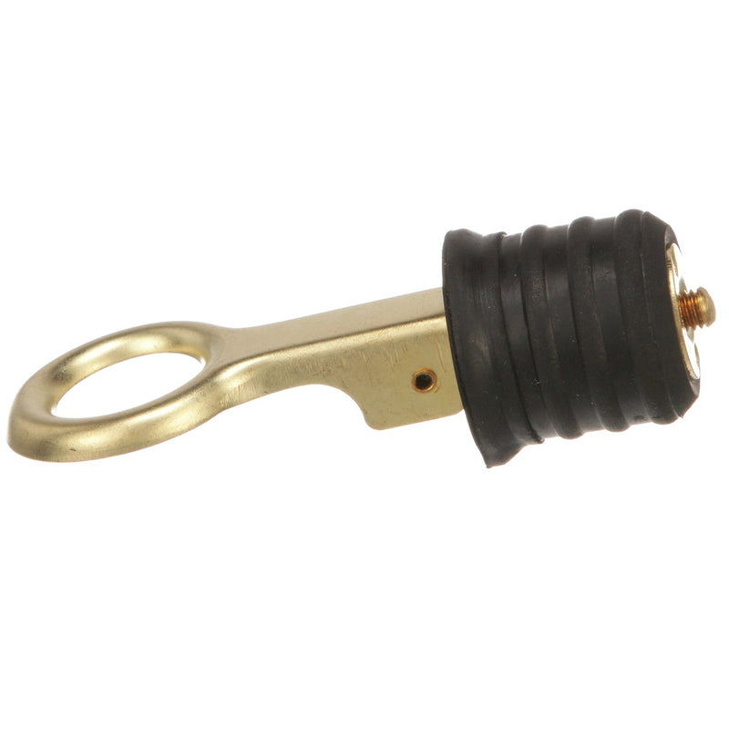 Seachoice Snap-Lock Drain Plug, Brass