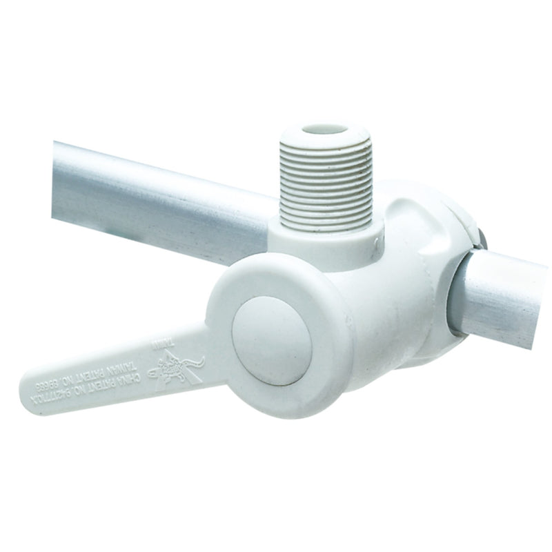 Seachoice 19561 Nylon Antenna Rail Mount - White