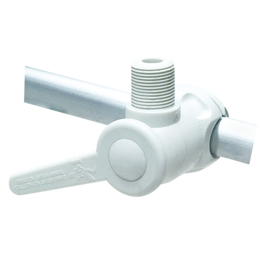 Seachoice 19561 Nylon Antenna Rail Mount - White
