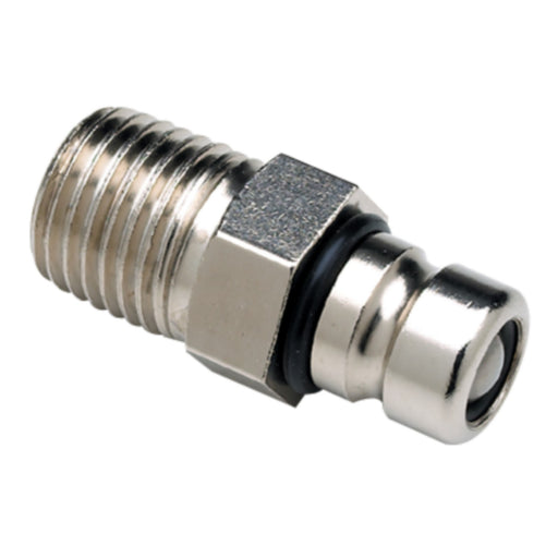 Seachoice Deluxe Fuel Connector For Chrysler/Force, Chrome Plated Brass - Male Tank Fitting 1/4" NPT