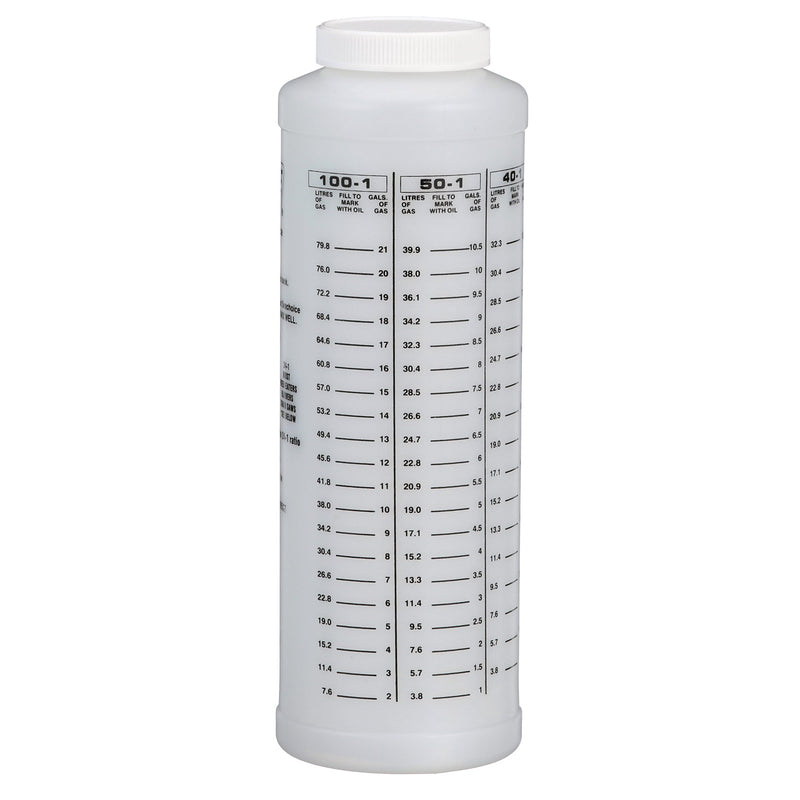 Seachoice 2-Cycle Engine, Oil to Gas Measuring Container, 32 Oz., Wide Mouth Bottle