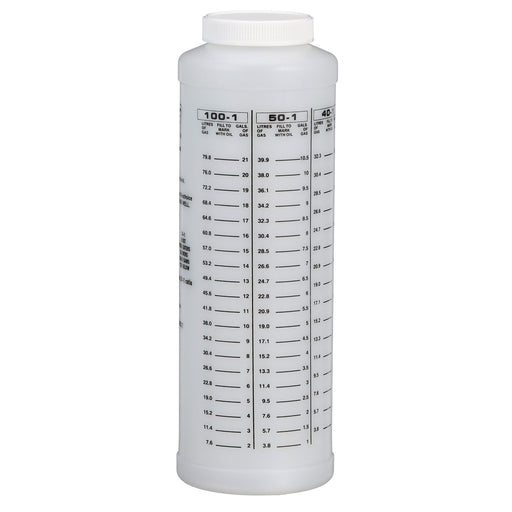 Seachoice 2-Cycle Engine, Oil to Gas Measuring Container, 32 Oz., Wide Mouth Bottle
