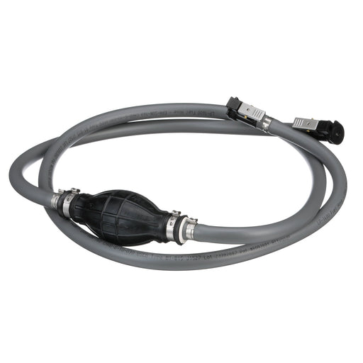 Seachoice 21371 Low Permeation Fuel Line Kit With High-Output Primer Bulb, Johnson/Evinrude, 3/8 In. X 7 Ft.