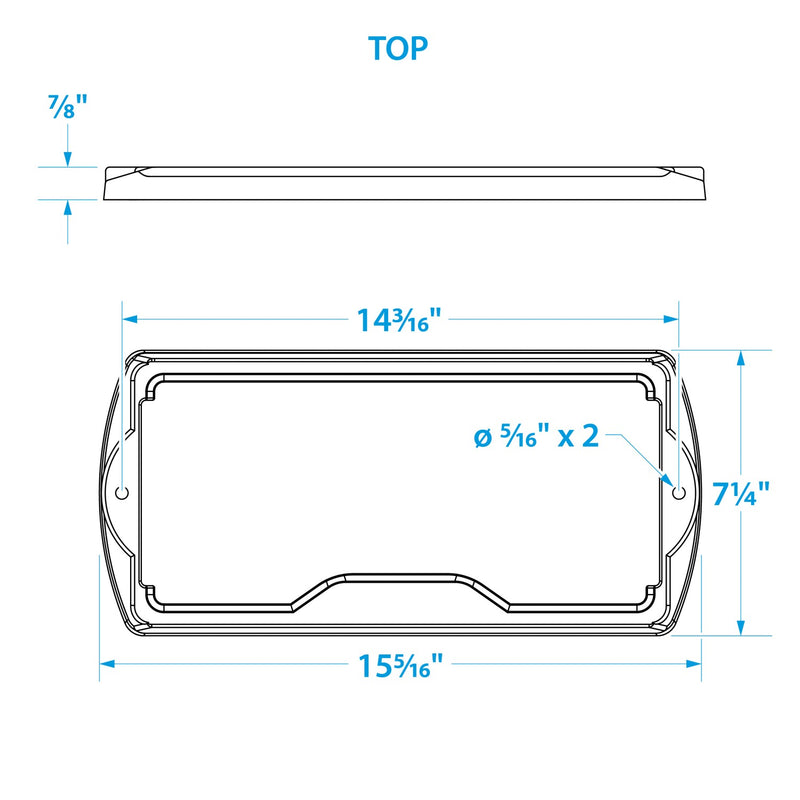Seachoice Premium Battery Tray with Stainless Steel Hardware, 29 Series