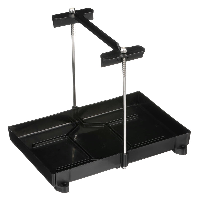 Seachoice 22021 USCG-Approved Marine Group 24 Series Hold-Down Battery Tray, Black