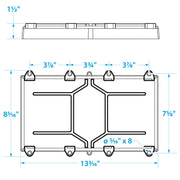 Seachoice Battery Tray, Group 29