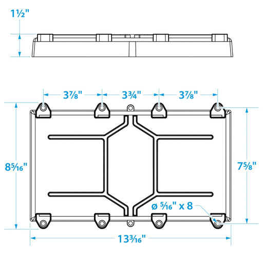 Seachoice Battery Tray, Group 29