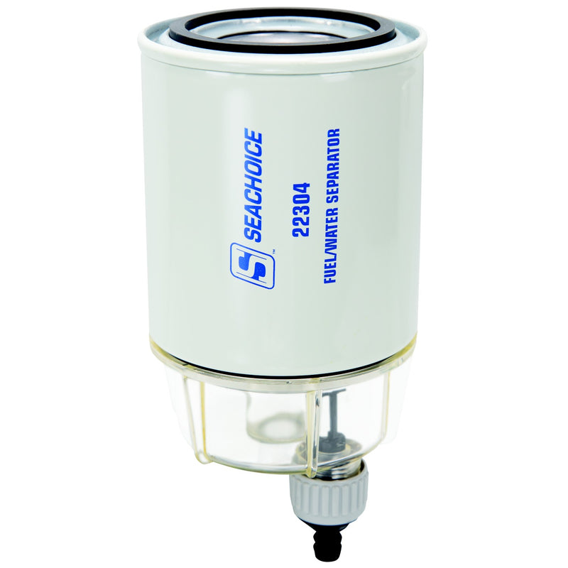 Seachoice 22303 Water Separating Fuel Filter with Clear Bowl