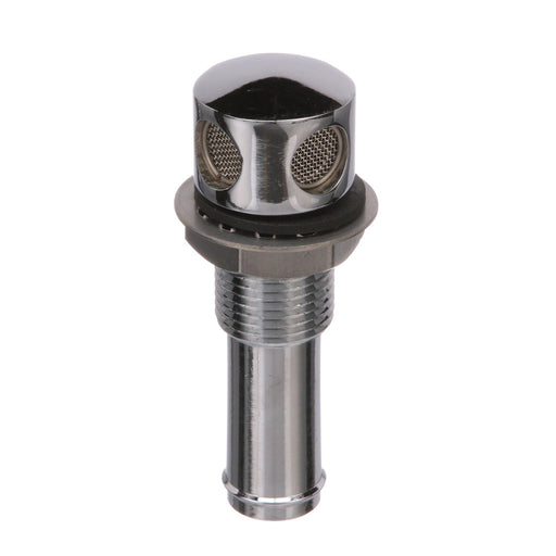 Seachoice Thru Hull Fuel Tank Vent, Chrome-Plated Brass, 5/8 in.